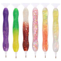 Resin Point Drill Pen 5D Diamond Painting Drill Pen For Cross Stitch Diamond Embroidery Nail Art Tool