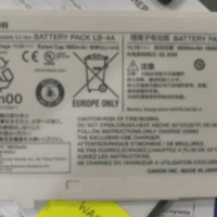 Battery Pack (Rated Cap 2400Mah : 27Wh (Li-ion)  P/N : LB-4A for : Shimadzu Dart Evolution MX8 （New,Original）