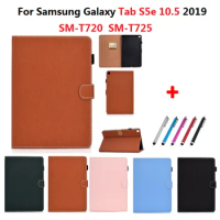 Fashion Tablet Protect Case For Samsung Galaxy TAB S5e Case 10.5 SM-T720 T725 2019 PU Leather Cover For Galaxy TAB S5e 10 5 Case