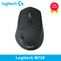 Logitech M720 Wireless Mouse 2.4GHz Bluetooth 1000DPI Gaming Mice Unifying Dual Mode Multi-device Office Gaming Mouse For PC