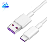 5A Original USB Type C Fast Charging Cable Realme GT neo 2 Cabo C Honor Magic 3 Pro For Huawei Mate 30 Pro P40 P30 Pro Nova8 Pro