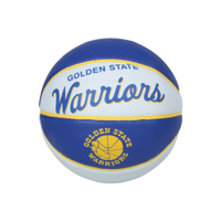 WILSON NBA隊徽系列橡膠籃球-復古勇士隊#3(兒童 室內外 3號球「WTB3200XBGOL」≡排汗專家≡