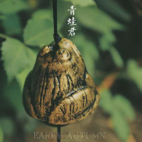 Japanese Style Cast iron Frog Furin Wind Chime Bell Nanbu Cast Iron Iwachu