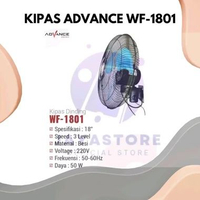 ADVANCE KIPAS ANGIN DINDING TORNADO 18 INCH WF-1801