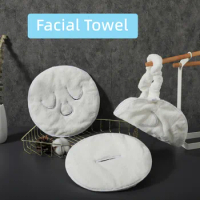 Hot Compress Cotton Towel Spa Face Towel Mask Facial Open Pores Moisturizing Steamer Hot Cold Skin Care Women Beauty Makeup Tool