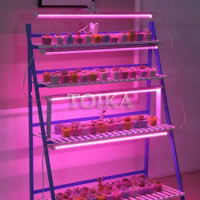 Toika 15PCS LED Grow Light Tube 3ft 15 W 30W 90CM, Full Spectrum Growing lamp For agriculture Farm Vegetable Garden AC85-265V