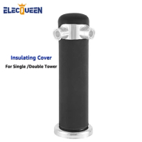 Insulating Beer Tower Cover, Thick Neoprene Tower Cooler Sleeve for 3'' Kegerator Column, End the Foam and Ensure Ice-Cold Pours