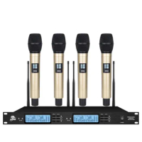 Professional UHF wireless microphone system handheld microphone for home KTV party karaoke stage performance wireless microphone