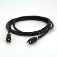 1M Gold-Plated RCA Male to Male Audio Cable Coaxial Cord for AV Speakers Systems  FEH1MY