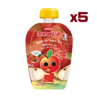 蘋果風味果汁凍飲 (90g*5入) – 【法國】Andros安朵思