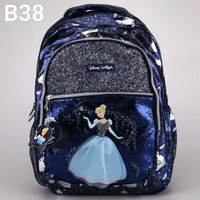 Tas Ransel Anak Backpack Sekolah SD Perempuan Kado Anak Import Cinderella