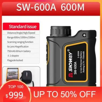 Temukan Range Finder SNDWAY SW-600A Laser Distance Meter 600m Telescope SW600A Monocular Golf Metera
