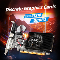การ์ดจอ GT210 1GB พร้อมพอร์ต DVI VGA HDMI ที่รองรับพอร์ตกราฟิกการ์ดรายละเอียดต่ำ64Bit DDR3รูป Express2.0สำหรับการเล่นเกมพีซี