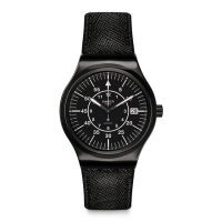 【SWATCH】金屬 Sistem51機械錶手錶 SISTEM SLATE 黑洞奇航 男錶 女錶 瑞士錶 錶 自動上鍊(42mm)