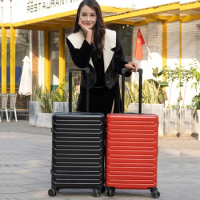 20"24 Inch Carrier Women Travel PC Suitcase On Wheels Large Trolley Rolling Luggage Boarding Case Valise Voyage Free Shipping