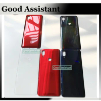 Super Clear/Black/Red 6.59" For VIVO NEX S / A / NEX Ultimate Back Battery Cover Door Housing case Rear Glass parts