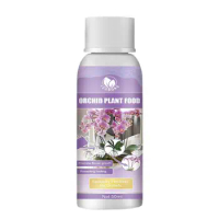 Orchid Fertilizer Liquid 50ml Plant Growth Enhancer Supplement Safety Nutrition Rapid Rooting Orchid Flower Foliar Fertilizer
