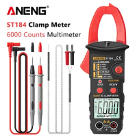 ANENG ST184 Digital Multimeter Clamp Meter True RMS 6000 Counts Professional Measuring Testers AC/DC