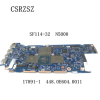 For Acer swift SF114-32 Notebook Mainboard with N5000 17891-1 448.0E604.0011 100% Test ok