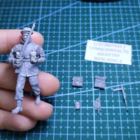 1/35 Resin Model Figure GK，British army , Unassembled and unpainted kit
