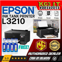 EPSON L3210 / L3216  3in1 PRINTER Print Xerox Scan with Original Ink Set Brand New