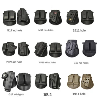 Tactical quick pull gun sleeve M92 /G17/ 1911/ P226 /WP99 CS equipment waist sleeve combination magazine case