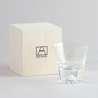 日本直寄 Edo Glass田島硝子 富士山杯 帶禮盒