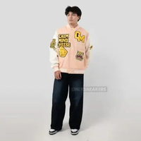 CALMMIND CHEESE BASEBALL JERSEY PINK S