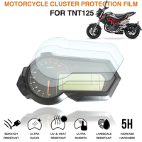 For Benelli TNT125 TNT 125 Motorcycle Instrument Cluster Scratch Protection Film Screen Protector Accessories TNT125