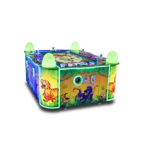 Land Coin Operated Video Game Console 6 Player Children's Console Indoor Large Dinosaur Game Arcade Game