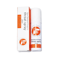 【紐西蘭 ALTERNATIF】麥蘆卡蜂蜜MGO260 蜂膠噴劑 一般型_橘色 20ml(蜂膠噴霧 噴液 喉嚨痛 潤喉 煙味 口臭)