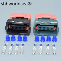 shhworldsea 4 Pin 10378 Auto Connector Wire Socket For Toyota 4 AGE 16V TPS Mitsubishi KA24 SR20 MAF EVO Lancer TPS Plug