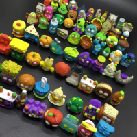 Mini Anime The Grossery Gang Action Figures With Garbage Trashpackes Figurine Model Toy Dolls Children Christmas Gif