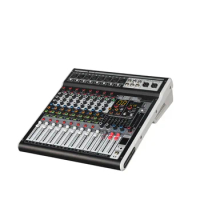 Professional Audio Mixer 8 Channel Mixing Console Audio Video Audio Mixer
