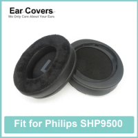 Earpads For Philips SHP9500 SHP9500S Headphone Earcushions Protein Velour Sheepskin Pads Foam