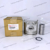PISTON ASSY - SEHER SET ISUZU GENUINE SH210-5 | 4HK1 | 6HK1 (4 RING)
