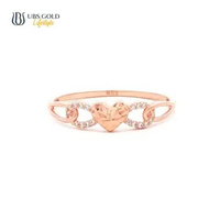 UBS Gold Cincin Emas - Ccs3883 - 17k 9 Rose Gold