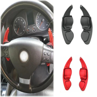 New Steering wheel shift paddle Shifter Extension Accesories For VW Tiguan Golf 6 MK5 MK6 Jetta GTI R20 R36 CC Scirocco