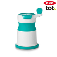 美國 OXO tot 好滋味研磨器-靚藍綠|副食品研磨