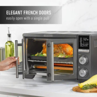 Performance Countertop French Door Air Fryer Oven, 11-in-1 Convection Toaster Oven