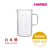 【HARIO 經典燒杯系列】經典燒杯咖啡壺600ml [BV-600] /耐熱玻璃/量杯/科學系列/咖啡壺/分享杯