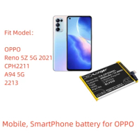 CS Li-Polymer Mobile, SmartPhone battery for OPPO,3.87V,4000mAh,Reno 5Z 5G 2021 CPH2211 A94 5G 2213,BLP839