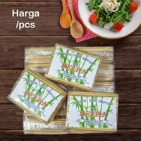 Tusuk Gigi Bambu tabung Refill / Pembersih Gigi Bambu / Tusuk gigi bambu toothpick Refill 225pc