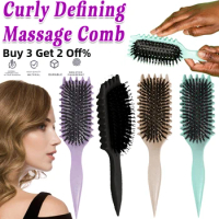 Define Styling Tangled Hair Comb Hollow Comb Hair Massage Air Comb Cushion Bounce Anti-static Styling Brush Curly Hair Comb