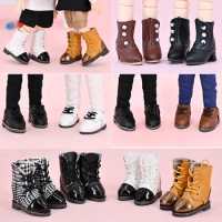 New Bright Leather Obitsu 11 Doll Pointy Toe Shoes Ob11 Girl Boy Doll Shoes Diy Toys For Penny Ddf Body9, 1/12 Bjd Gsc Bjd Doll