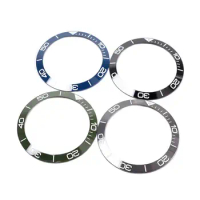 High Quality 38.7mm Ceramic Bezel Insert For Longines Comcast Diving 41mm Watch L37814569 L37854066 Digital Ring Watch Parts