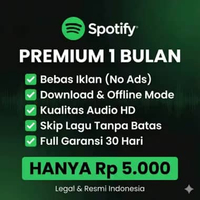 Spotify Premium Private 1 Bulan
