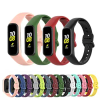 Soft Silicone Strap For Samsung Galaxy Fit 2 SM-R220 Smart Watch Band Sport Bracelet Replacement Wri