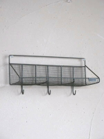日本Zakka 鄉村風仿舊 鐵絲壁掛/壁架/掛勾《 復古漂亮 》★ DECOLE anticca ★ Zakka'fe ★