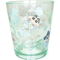 小禮堂 蠟筆小新 無把塑膠杯 (透明睡衣款)